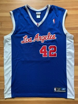 Camiseta deportiva Elton Brand Los Angeles Clippers auténtica azul alterna Reebok talla 52 Foto 1 de 4