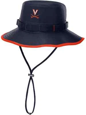 Virginia Cavaliers Nike Dri-FIT Apex Boonie Bucket Hat Blue/Orange Men’s Medium - Image 1 of 2