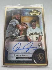 2022 Topps Gold Label - Framed Autographs Gold #FA-AA Aaron Ashby Rookie Auto
