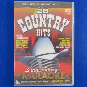 Sing Along Karaoke 28 Country Hits - DVD - Region 4 - Fast Postage !! - Picture 1 of 2