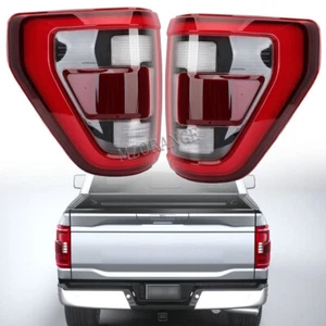 2PCS Tail Light Lamp For Ford F150 XLT 2021-2023 (Halogen Upgrade Raptor Style) - Picture 1 of 11