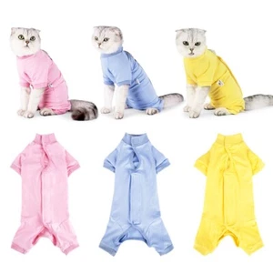 Cat Surgical Recovery Suit Professional for Male Female Dog Abdominal Wounds - Picture 1 of 13