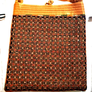 Ethnic Textile Vintage Embroidered Bag India Mirrorwork  - Picture 1 of 7