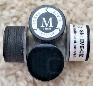 SPEDIZIONE GRATUITA LO STESSO GIORNO (1) Punta stecca piscina originale Kamui nera trasparente MEDIA - Foto 1 di 1