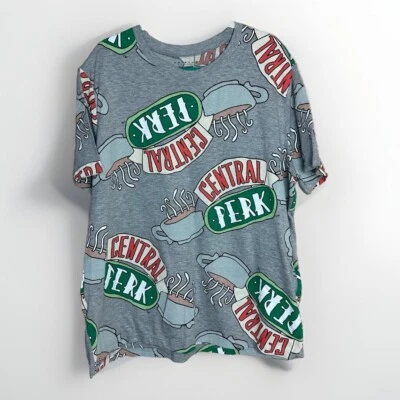 Camiseta Friends Central Perk Estampado Completo Mujer Talla XXL Gris Manga Corta Foto 1 de 4
