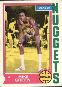 1974-75 Topps #254 Mike Green NUGGETS GOOD G26689 - GOOD
