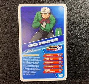 Carte GENZO WAKABAYASHI Olive & tom CAPTAIN TSUBASA Top Trumps Foot キャプテン翼 - Imagen 1 de 2