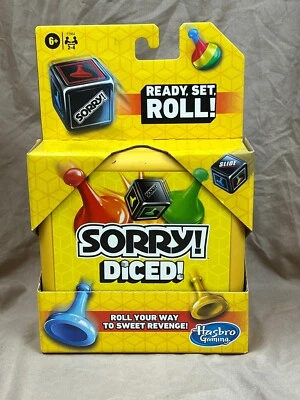 Sorry Diced!  Ready, Set, Roll! Sorry! Diced Game New NIB Hasbro Sealed - Image 1 of 4