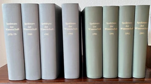 Spektrum der Wissenschaft (Scientific American) Jahrgänge 1978-1993, gebunden - Bild 1 von 3