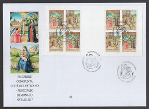 VATICAN - 2017 Christmas booklet FDC - VF - Picture 1 of 1