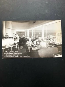 Postcard, Zan Stark RPPC 2581 Top of the Mark, San Francisco Circa 1940's #11 - Picture 1 of 2
