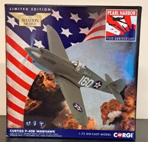 CORGI 1/72 CURTISS P-40B WARHAWK 160/15P 2ND LT.G.WELCH 47TH PS 15TH PG -DAMAGED - Picture 1 of 2