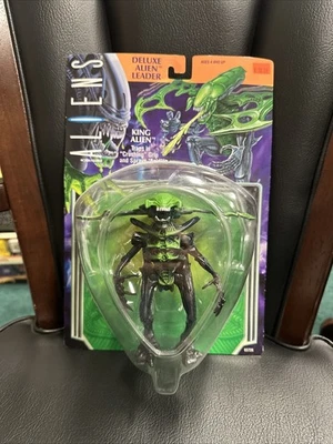 Figura de acción Kenner 1994 Aliens King Alien Deluxe Alien Leader Foto 1 de 4