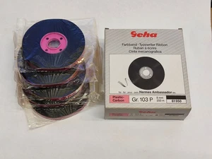 20x GEHA Plastic Carbon Film Farbband GR. 103P Filmband f OLYMPIA olivetti TA - Picture 1 of 6