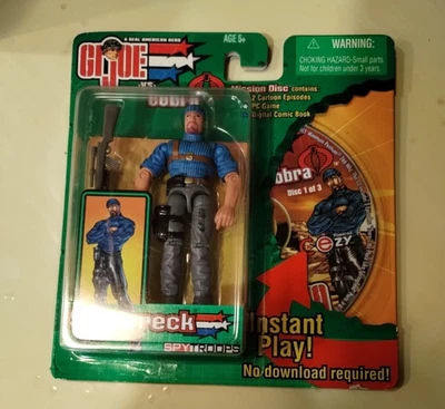 Hasbro G.I. 2003 Figura de acción Joe vs Cobra Shipwreck y disco de misión juego de PC Foto 1 de 4