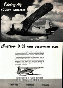 Anuncio impreso a página completa de Curtis Wright Corp, Buffalo, Nueva York, .WW2 junio 1941 - Imagen 1 de 1