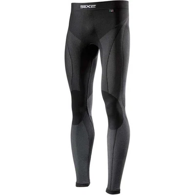 LEGGINS PANTALONI TECNICO TERMICO SOTTO TUTA SIXS SIX2 PNX V2 BLACK CARBON M/L - Immagine 1 di 4