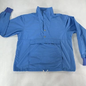 Vintage Breezin Jacket Men's Large Pullover Windbreaker Made USA 80s Outdoors - Picture 1 of 12