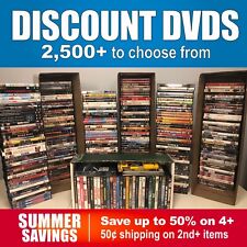 DISCOUNT DVDS (Listing 4 of 12)    **HUGE BUNDLE SAVINGS & SHIPPING DISCOUNTS**