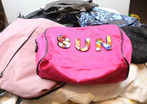 Handbag lot of six bags Sondra Roberts Baggeline Vera Bradley Leather Fanny Pack - Picture 1 of 15