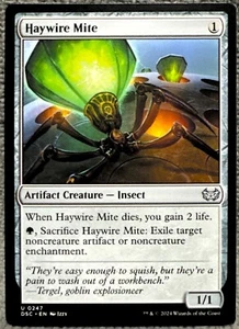Haywire Mite 247 Commander: Duskmourn: House of Horror Regular MTG - Picture 1 of 2