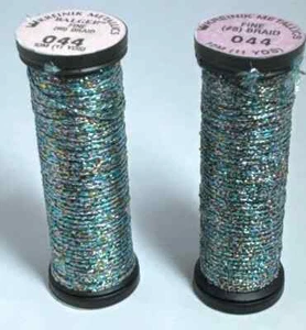 Kreinik Metallic #8 Fine Braid, #12 Tapestry Braid,#16 Med. Braid, 1/16" Ribbon - Picture 1 of 43