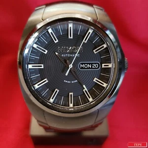Nixon "The Automatic" (schwarz) 24 Jewels 3-Zeiger Schweizer Uhrwerk [Nr. 06654] - Bild 1 von 16