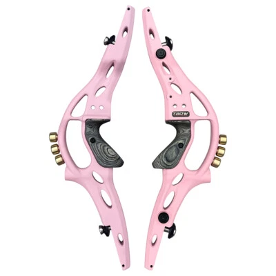 19" ILF Recurve Bow Riser Metal Takedown Brass Weight Bow Handle Hunting Archery - Image 1 of 4