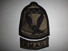 Set Of JUSMAG + KMAG Military Government In Korea Subdued Patches