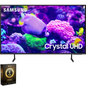 Samsung DU7200 43" Crystal 4K Smart TV (2024) (Open Box) + 1 Year Warranty Pack - Picture 1 of 12