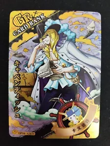 Cavendish - One Piece - GR Gold Foil Card OP04-GR09 - Picture 1 of 1