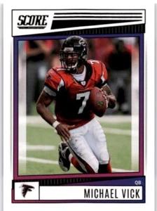MICHAEL VICK 2022 Panini Score #44 Atlanta Falcons - Picture 1 of 2