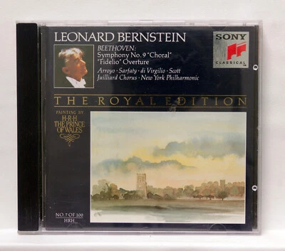 LEONARD BERNSTEIN, MARTINA ARROYO — BEETHOVEN Symphony no.9, Fidelio SONY CD NM - Image 1 of 2