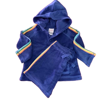 Hanna Andersson Towel "HOODIE & SHORTS" Set. 2 Years, 85 cm. Great Gift Idea! - Image 1 of 4