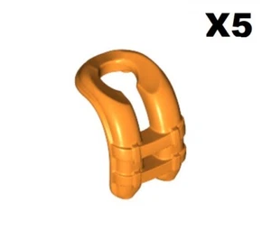 Lego ® Accessoire Minifig Lot 5 Gilet Sauvetage Life Jacket Orange 24184 NEW - Picture 1 of 1