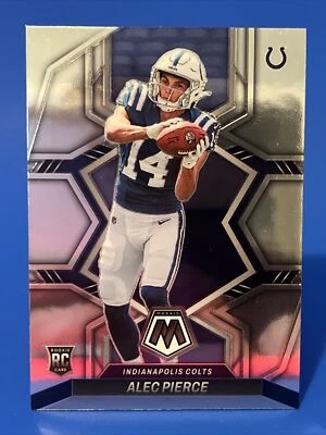 2022 PANINI MOSIAC ALEC PIERCE RC INDIANAPOLIS COLTS #329 ROOKIE CARD - Image 1 of 2