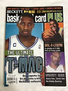 Beckett Basketball T-Mac/Magic Johnson/Vince Carter Cover Winter 2003 Issue 9 - Picture 1 of 2