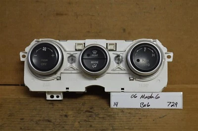 Interruptor de control de clima de temperatura térmica Mazda 6 2006-2008 5037224320 729-14 Bx 6 Foto 1 de 3