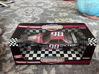 Гоночный автомобиль ERTL American Muscle Fingerhut Thunderbird 1:18 Jeremy Mayfield Nascar - Изображение 1 из 4
