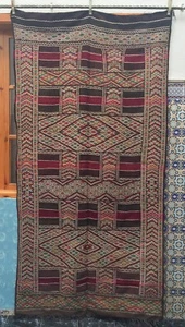 Seltener marokkanischer Vintage-Teppich Teppich Kelim - Berber handgemachte Stammeskunst - 9'4 x 4'9" - Bild 1 von 9