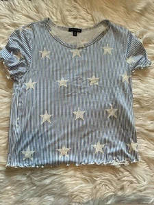 NWT! MM Shirt Girl Blue Star Size M - Picture 1 of 6