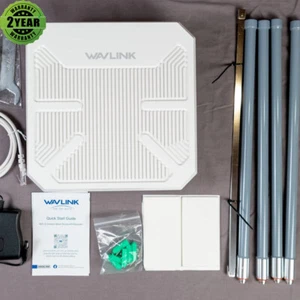 Long Range Outdoor WiFi Extender 3000Mbps WIFI 6 Dual Band Router AP PoE Power - Picture 1 of 12