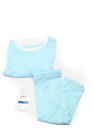 Mini B Morgan Lane Girls Long Sleeve Sleepshirt Sleep Pants Set Blue Size 3-6M L