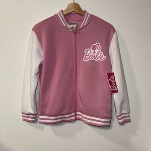 Barbie Mattel Licensed Jacket/sweater Varsity Girls L (14) - Picture 1 of 6