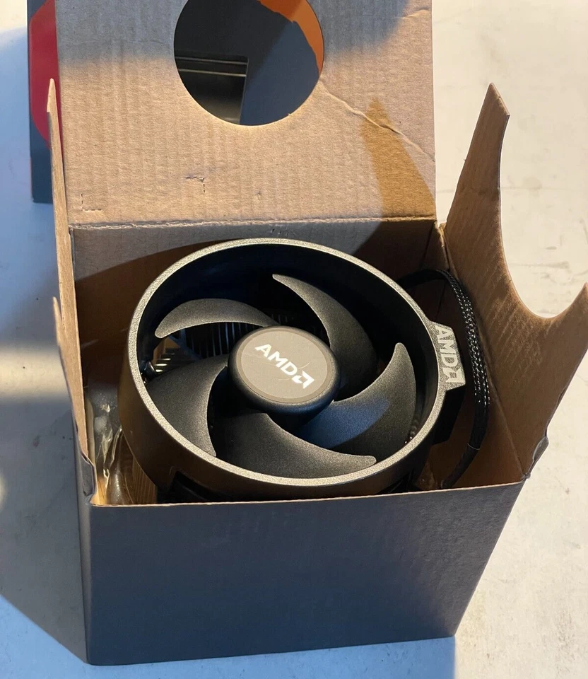 Heat Sink/Cooler Fan ONLY for AMD Ryzen 5 2600x 712-000048 - Image 1 of 4