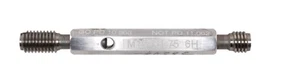 M12 x 1.75 6H ~ Metric ~ Thread Plug Gage ~ Go/NoGo -12 mm ~ 1.75 Lead - Picture 1 of 1