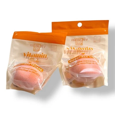 The Beauty Crop 维生素宝贝超细纤维化妆海绵 x 2 全新未拆封 — 第 1/3 张图片