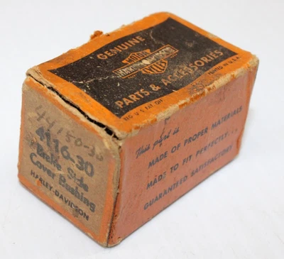 Harley Flathead 45 RL WL втулка передней тормозной пластины 44180-30 - вилка Springer новая из старых запасов - Изображение 1 из 4