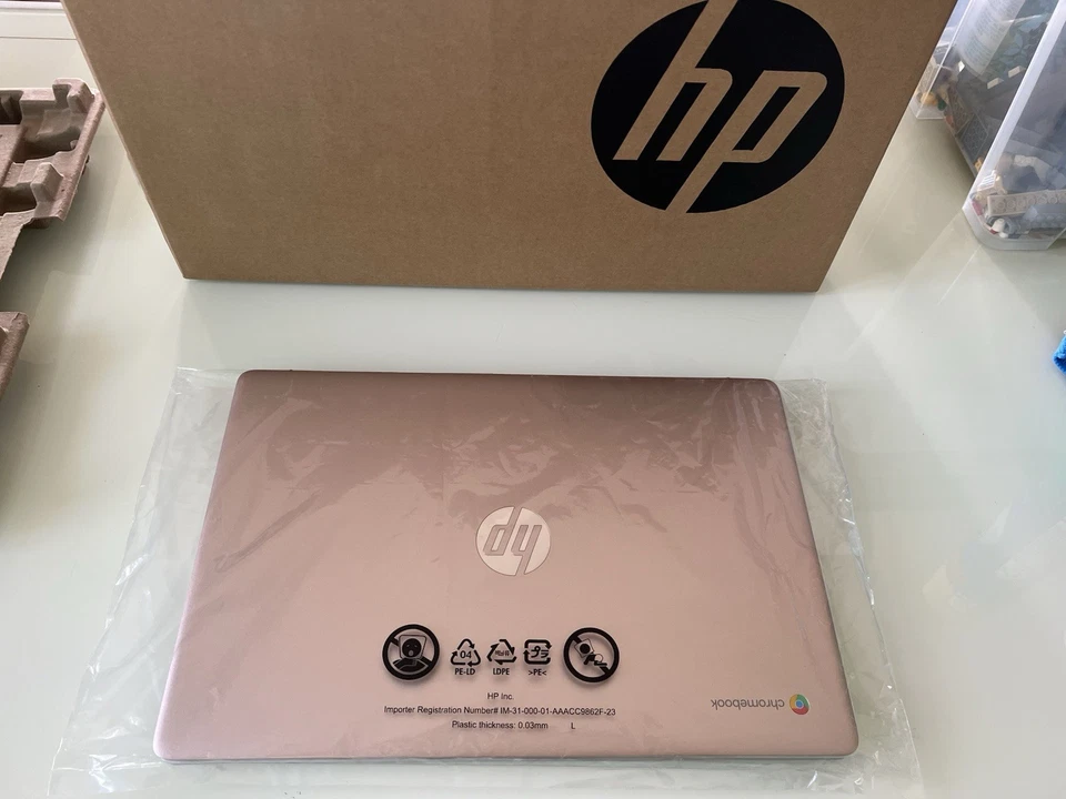 💥 Laptop -HP Chromebook 15a-na0000sl Colore ROSA  pari al Nuovo 💥 - Immagine 1 di 4