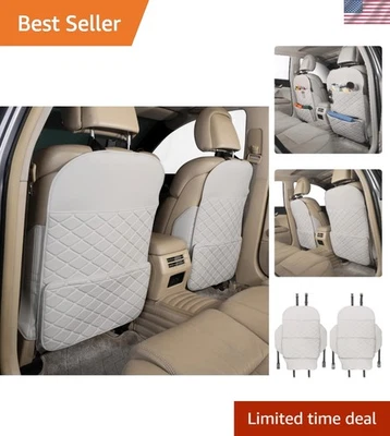 Large Capacity Back Seat Storage Protector – Stylish & Functional Accessory - Image 1 of 4